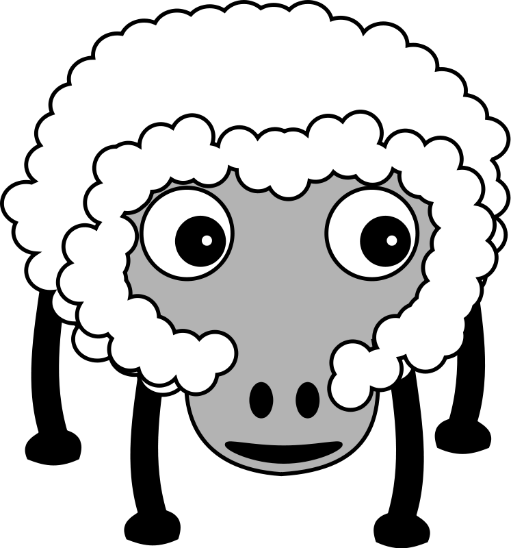 free vector Sheep002