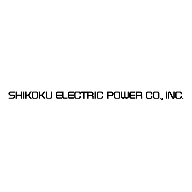 free vector Shikoku electric power