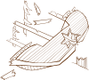 free vector Shipwreck clip art