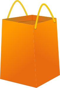Shopping Bag clip art (107804) Free SVG Download / 4 Vector