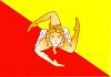 free vector Sicilian Flag clip art