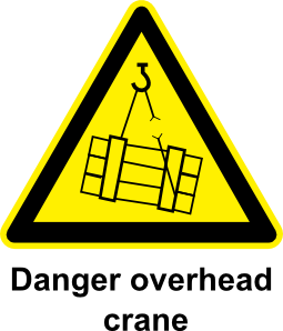 free vector Sign Overhead Crane clip art