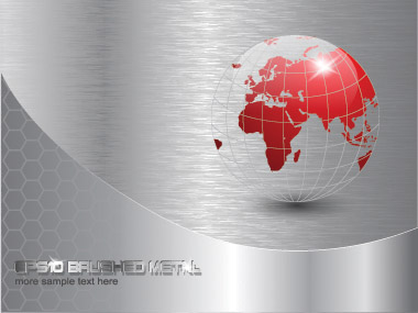 free vector Silver card background vector