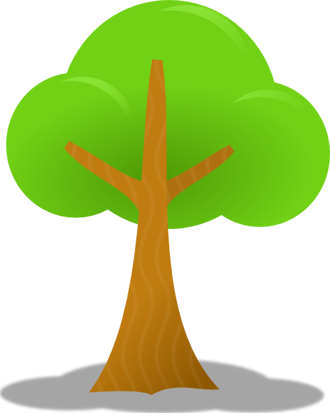 Download Simple Tree clip art (114588) Free SVG Download / 4 Vector