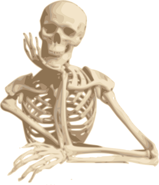 free vector Skeleton Friend clip art