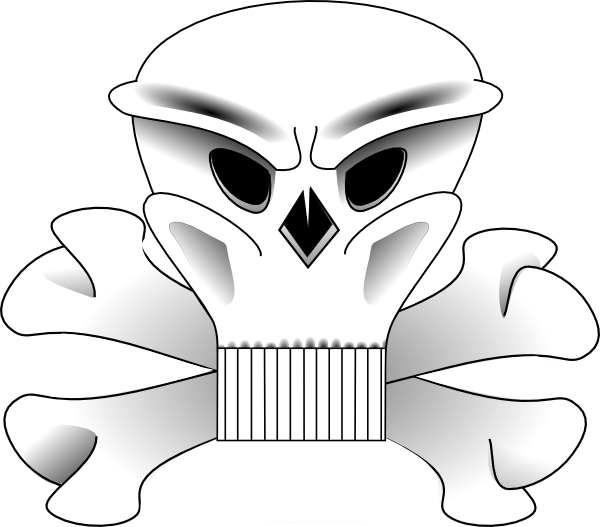 Download Skull And Bones clip art (108692) Free SVG Download / 4 Vector