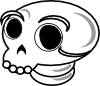 free vector Skull clip art