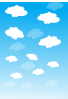 free vector Sky With Clouds clip art