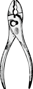 free vector Slip Joint Pliers clip art
