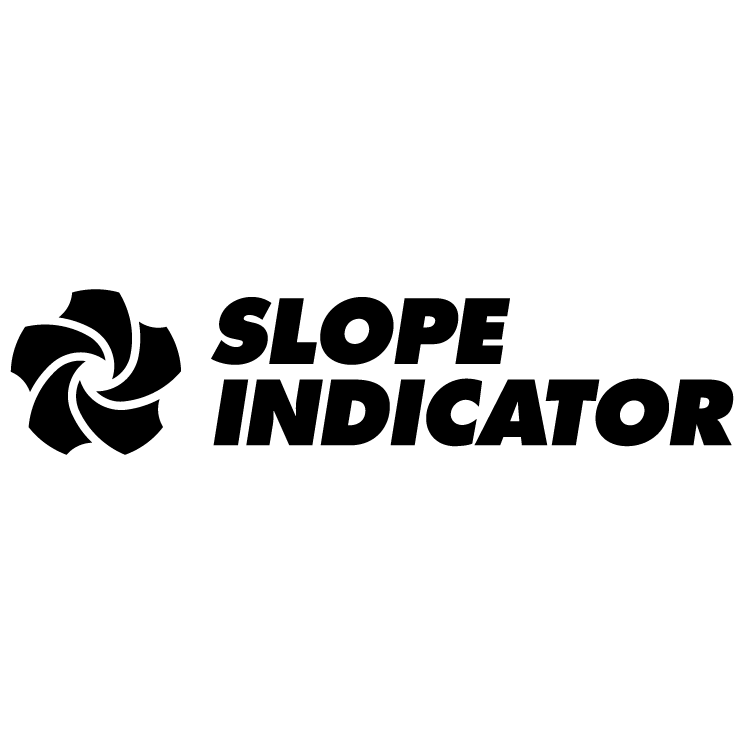 free vector Slope indicator