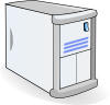 free vector Small Case Web Mail Server clip art
