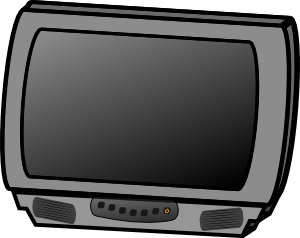 free vector Small Flat Panel Lcd Television clip art