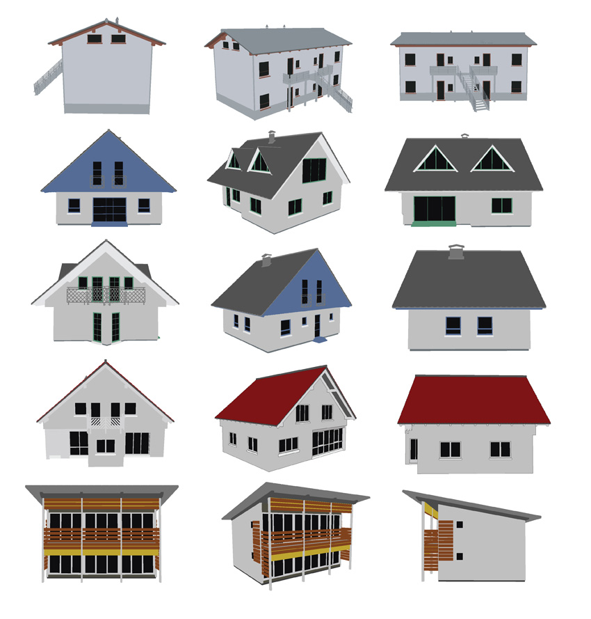 free vector Small house vector