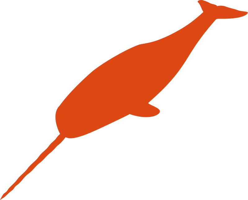 free vector Small narwhal