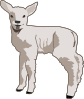 free vector Small Sheep clip art