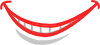 free vector Smile Mouth Teeth clip art