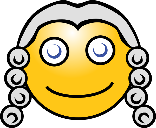free vector Smiley Magistrate clip art