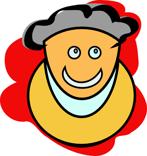 free vector Smiling Man clip art