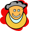free vector Smiling Man clip art
