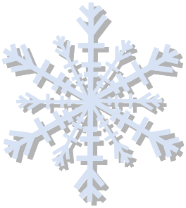 free vector Snow Flake clip art