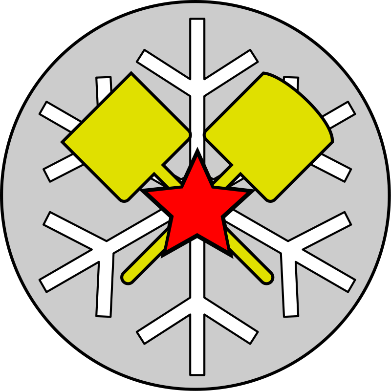 free vector Snow Troops Emblem - Full version