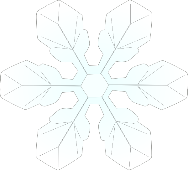 free vector Snowflake 1 clip art