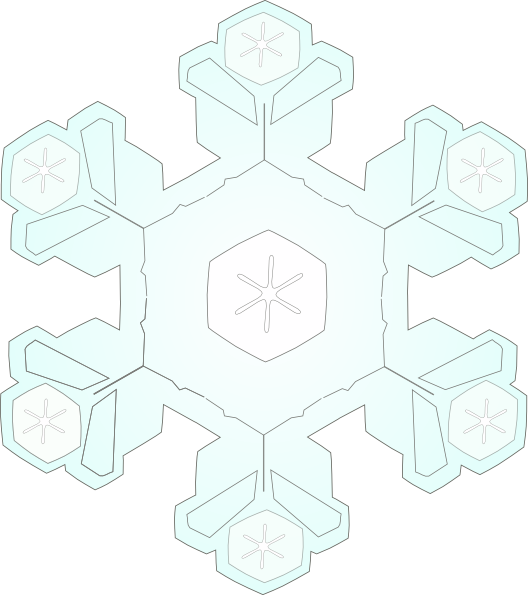 free vector Snowflake 4 clip art