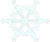 free vector Snowflake 5 clip art