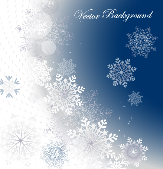 free vector Snowflake background 02 vector