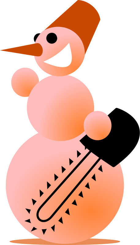 free vector Snowman-Butcher by Rones