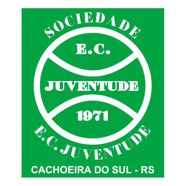 free vector Sociedade esportiva e cultural juventude de cachoeira do sul rs