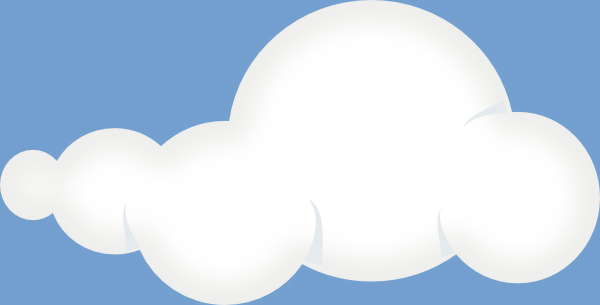 free vector Soft Clouds Sky clip art