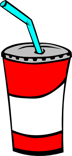 Soft Drink In A Cup clip art (113118) Free SVG Download / 4 Vector