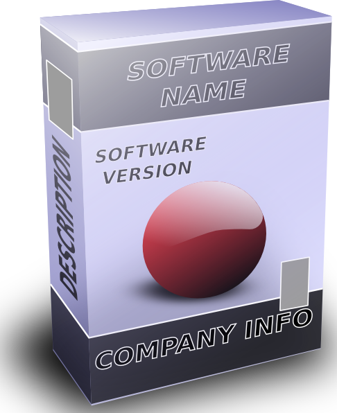 free vector Software Box clip art