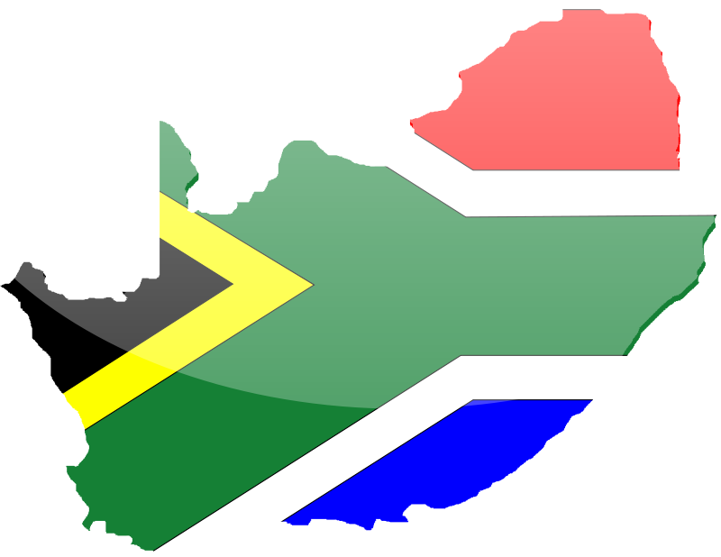 free vector South African Flag 2