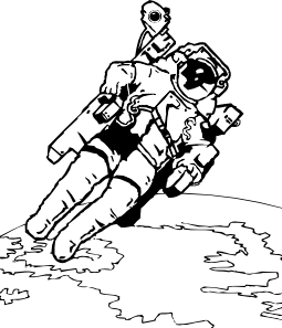 free vector Spacewalk clip art