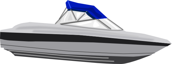 free vector Speed Boat clip art