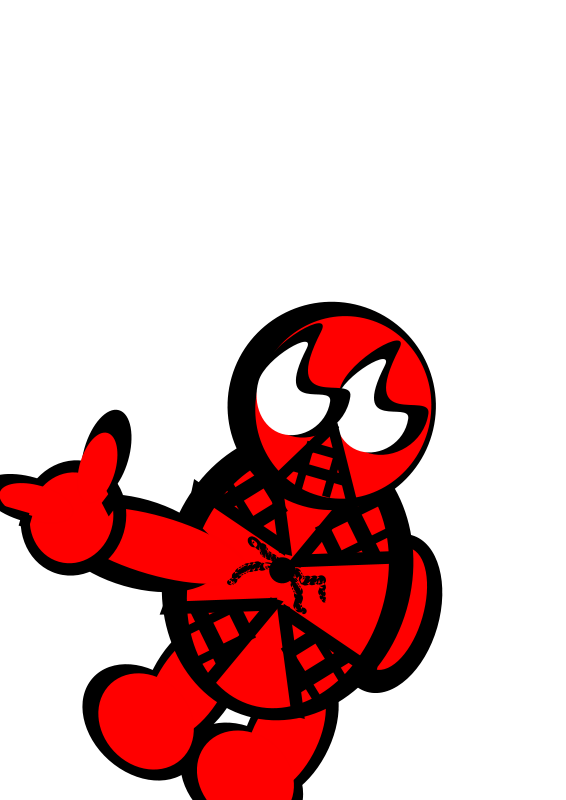 free vector Spider human