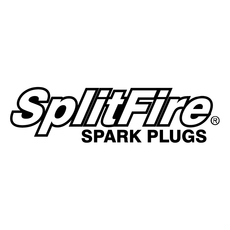 free vector Split fire spark plugs