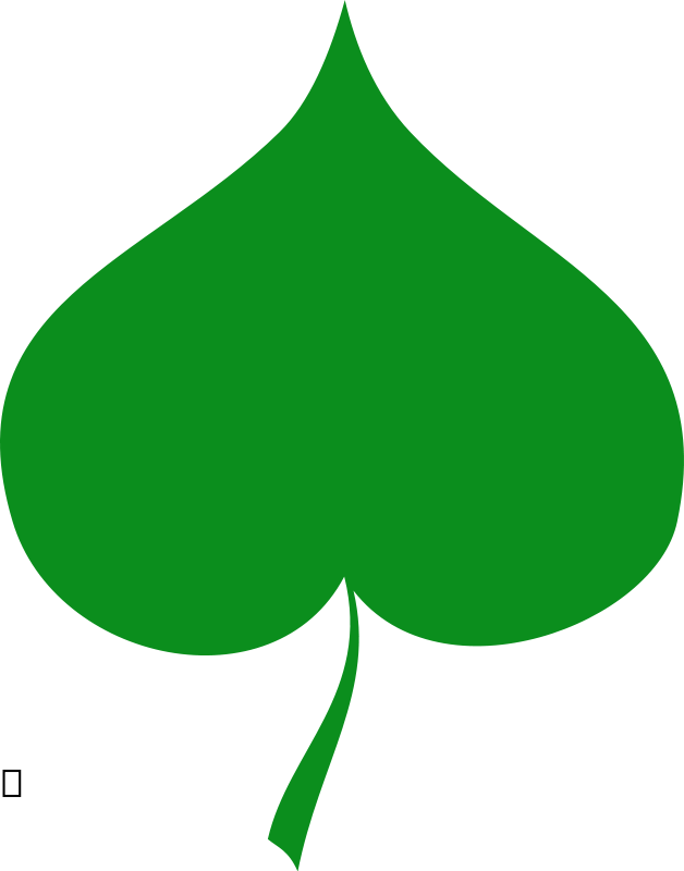 free vector Spring symbol - Linden leaf