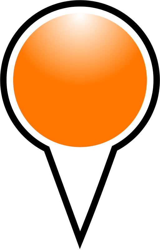 free vector Squat-marker-orange