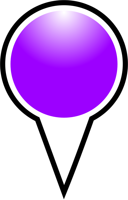 free vector Squat-marker-purple