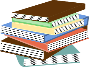 free vector Stack Of Books clip art