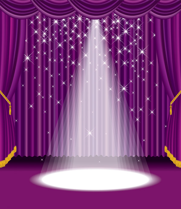 free vector Stage vector 4