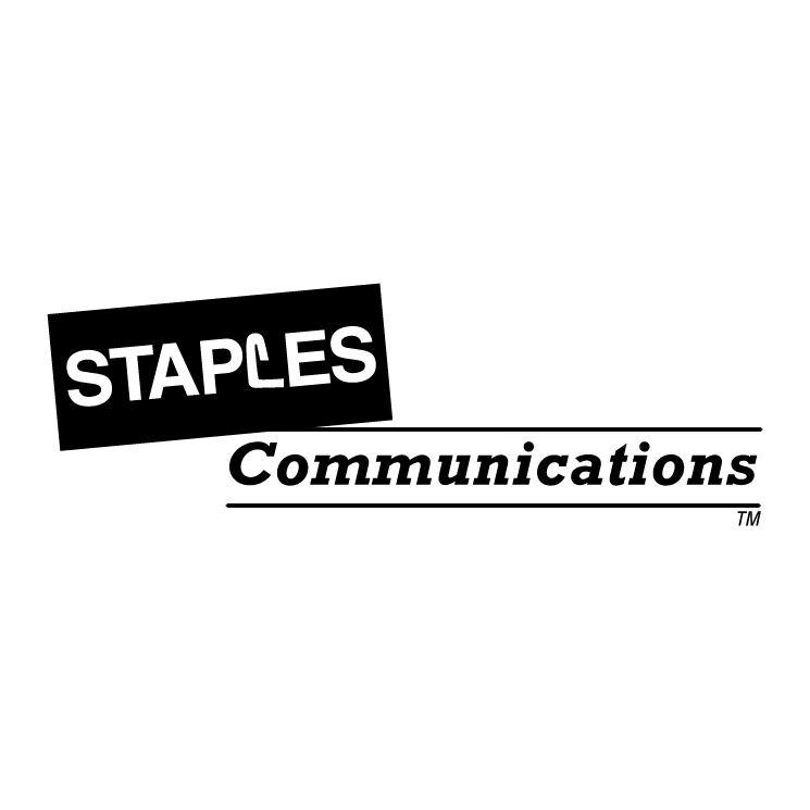 free vector Staples communications