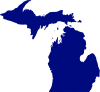 free vector State Of Michigan clip art