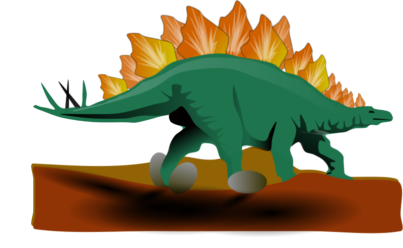 free vector Stegosaurus mois s rinc 03r