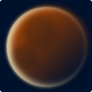 free vector Stellaris Red Planet clip art