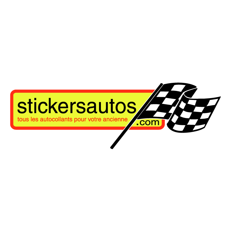 free vector Stickersautos