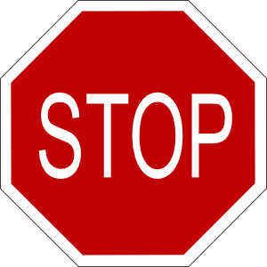 free vector Stop Sign clip art